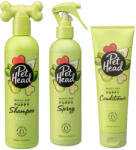  Pet Head Pet Head Mucky Puppy 3 részes szett kölyökkutyáknak: 300ml spray+300ml sampon+250ml kondícionáló