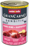 Animonda GranCarno 6x400g animonda GranCarno Adult Single Protein Sensitive Marha & burgonya nedves kutyatáp