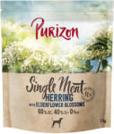 Purizon 1kg Purizon Single Meat hering & bodzavirág száraz kutyatáp