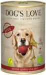 DOG’S LOVE 6x 400g Dog's Love Organic Vegan Reds nedves kutyatáp