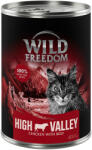 Wild Freedom 6x400g Wild Freedom Adult High Valley (Farmlands) marha & csirke nedves macskatáp