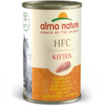 Almo Nature Almo Nature HFC gazdaságos csomag 12 x 140 g - Kitten: csirke