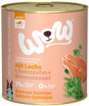 WOW 6x800g WOW Adult nedves kutyatáp - Lazac