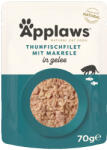 Applaws 16x70g Applaws tonhal&makréla aszpikban tasakos nedves macskatáp