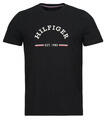 Tommy Hilfiger Rövid ujjú pólók RWB ARCH GS TEE Fekete EU L