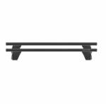 Menabo Bare transversale Menabo Delta Black pentru Mercedes CLS (C218), 4 usi, model 2010+ (DLKITFIX204FPBKL-394)