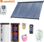 Westech Pachet Westech HY-H58 panou solar cu 30 tuburi vidate si boiler bivalent 300 litri (PAC.HY30-B300)