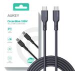 AUKEY CB-SCC101 USB kábel 1 M USB C Fekete (CB-SCC101)