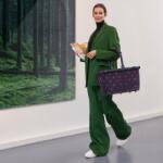 Reisenthel CARRYBAG ECO kék, piros pettyes bevásárlókosár BK3075