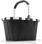 Reisenthel CARRYBAG fekete, rombusz steppeléses bevásárlókosár BK7059 - borond-aruhaz