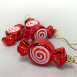  Szaloncukorka karácsonyfadísz 4 db (2103)