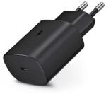 Samsung gyári USB hálózati töltő adapter Type-C bemenettel - 25W - EP-TA800EBE PD. 3.0 Super Fast Charging - fekete (ECO csomagolás) - nextelshop
