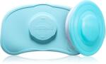 Twistshake Click-mat Mini + Plate alátét tányérral Pastel Blue 2 db