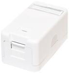 LogiLink NK4022 Felületre szerelhető doboz 1 keystone modulhoz, fehér (NK4022)