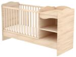 TIMBA NIKI Kombi Combined cot with shelves Amber kiságy
