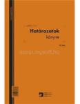  D. 3/UJ A4 "Határozatok könyve" nyomtatvány (EGYEB_BELFOLDI_D. 3/UJ) (EGYEB_BELFOLDI_D.3/UJ)