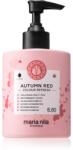 Maria Nila Colour Refresh Autumn Red gyengéd tápláló maszk tartós színes pigmentekkel 4 - 10 alkalommal mosásálló 6.60 300 ml
