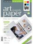 COLORWAY Fotópapír, ART series, fényes hűtőmágnes (ART glossy "magnetic"), 690 g/m2, A4, 5 lap - kontaktor