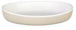 GONDOL IRIS SHELL OVAL kétszínű tányér 185x138x30mm G-806 (G-806) (G-806)