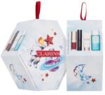 Clarins Make-up Essentials set: Rimel Wonder Perfect Mascara 4D 3 ml + ulei de buze Lip Comfort Oil 1, 4 ml 03 Cherry + bază de machiaj SOS Primer White 10 ml + demachiant pentru ochi Instant Eye Make-up Remo