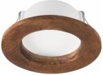LAMKUR LED Spot WOODY 5, 5W 230V 4000K cireș Ø10 cm (LA52380)