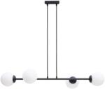HEXE Lustră pe cablu FIRA 4xE27/60W/230V negru (HX0269)