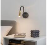 Brilagi Lampă flexibilă dimabilă de perete BRILAGI MAYA 1xG9/4W/230V negru/auriu (BG1053)