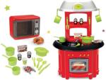 Smoby Set aparat electronic de microunde Tefal Elec Micro Wave Smoby și bucătărie de jucărie Chef Stove (SM310586-4) Bucatarie copii