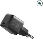 Native Union Incarcator de retea FAST-PD30-2-BLK-EU USB Type-C GaN PD 30W Negru (FAST-PD30-2-BLK-EU) - vexio