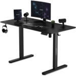 SENSE7 Állítható magasságú elektromos íróasztal Nojo 120x60 cm fekete (13147866)