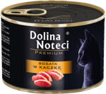 Dolina Noteci 12x185g Dolina Noteci Premium nedves macskatáp - Kacsában gazdag