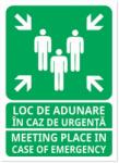  Indicator Loc de adunare in caz de urgenta, 148x210mm ISA5LAU