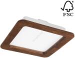 LAMKUR LED вградено осветително тяло WOODY SPOT LED/17W/230V 3000K череша 18, 5x18, 5 см (LA52434)
