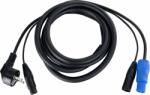 Pronomic Stage EUPPX-2.5 Hibrid kábel Euro/powerplug/XLR (KST70879)