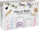 Kreul 49758 Set stilou lumanare Hello Baby 6 Bucăți (49758)