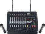 Pronomic Powermake 800 keverőerősítő vezeték nélküli mikrofonokkal (KST81556)