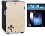 XDrum PERC CP-501 Pro Cajon Peruana Kőrisfa SET 33 x 30 x 50cm, beleértve a Táskát és Iskolát (KST54735)
