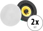 Pronomic 2 Darabos Készlet Pronomic CLS-660 WH 2-utas csúcskategóriás beépített hangszórók 240 Watt (KST55256)