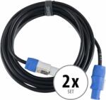 Pronomic Power Twist 5 tápkábel 5 m 2 db-os (KST87971)