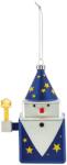 Alessi Karácsonyfadísz CUBOMAGO kék, Alessi (ALGJ0210)