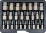 YATO Set de extracție YATO 25 bucăți (pentru șuruburi interne torx, hexagonale și spline) (YT-06034)