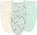 Kidizi Set 3 sisteme de infasat reglabil din bumbac 0-3 luni Kidizi Giraffe, 100% bumbac (5949551908586)