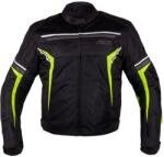 BOS Motoros kabát BOS Laganas Fekete/Sárga 4XL
