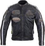W-Tec Férfi motoros bőrkabát W-TEC Sheawen Vintage XL fekete (20558-XL)