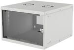 Manhattan Rackszekrény - 19" fali kivitel (6U, 353 (h) x 540 (w) x 400 (d) mm, IP20, Flatpack, Szürke) (714150) - nyomtassingyen