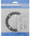 Shimano Lánckerék 32F Shimano FCM361 fekete 3x8 PCD 104mm