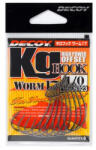 DEC Decoy Worm17 Kg Hook #1/0 Ns Black 9pcs/bag (e-jde41710)