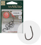 Maruto Horog 8366bl Carp Hooks Barbless Straight Eye Forged Reversed Ringed Hc Black Nickel 8 (e-43206008)