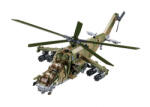 Sluban Model Bricks építőkészlet Combat helikopter MI-24S M38-B1137 893 db (M38-B1137)