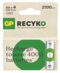 GP Batteries ReCyko 2100mAh NiMH HR6 AA 4db tölthető ceruza elem B25214 (GP-B25214)